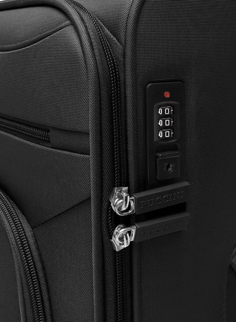 Walizka mała Puccini Kos - czarny