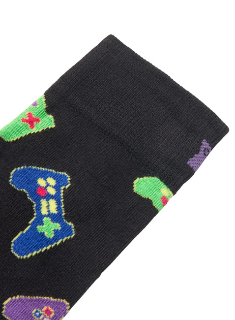 Skarpety unisex Happy Socks - black / colorful controller