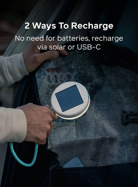 Uniwersalna lampa solarna BioLite Solar FlexLight - white