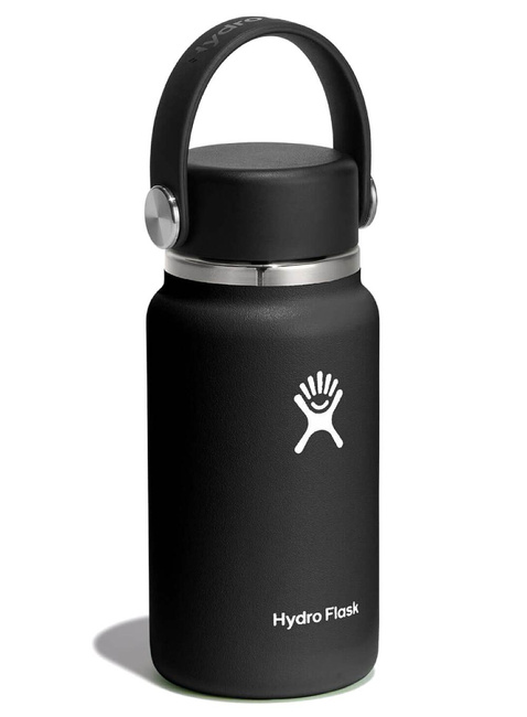 Butelka termiczna Hydro Flask Micro Hydro Mini Bottle 200 ml - black