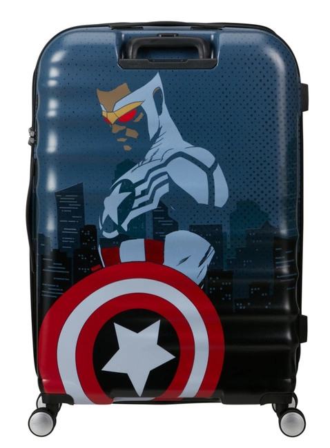 Walizka duża American Tourister Wavebreaker Marvel - Captain America