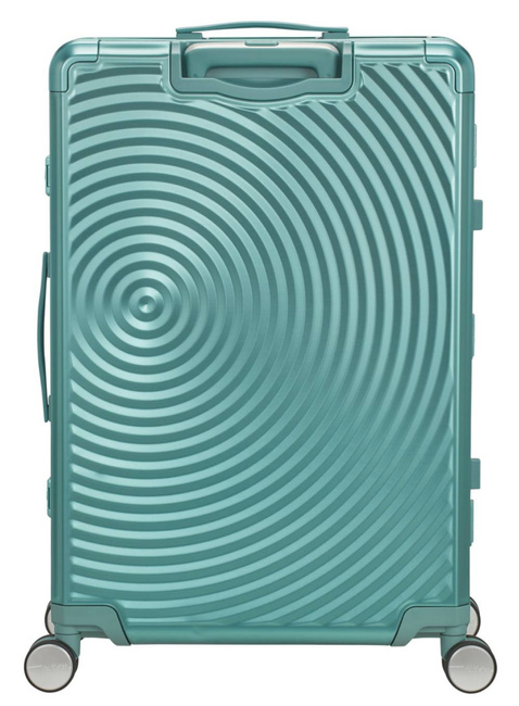Walizka duża American Tourister Soundbox Alu - dusty turquoise