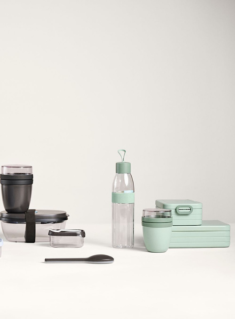 Lunchpot na przekąski Mepal Ellipse 700 ml - nordic sage