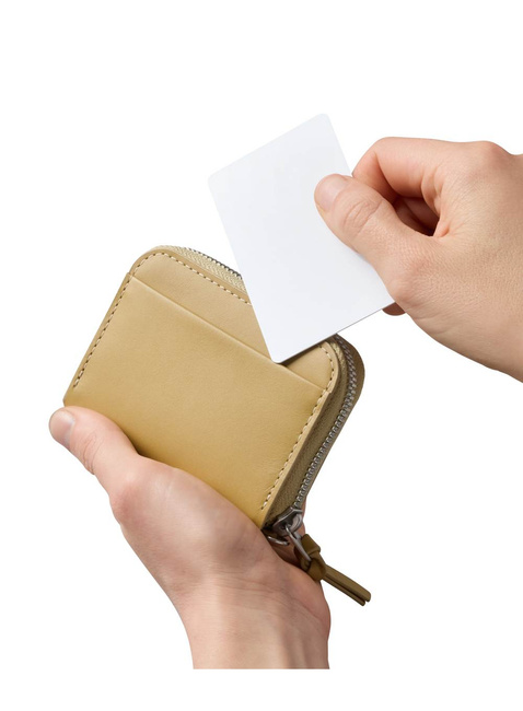 Skórzany portfel kieszonkowy Bellroy Folio Piccolo - mustard