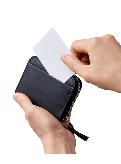 Skórzany portfel kieszonkowy Bellroy Folio Piccolo - navy