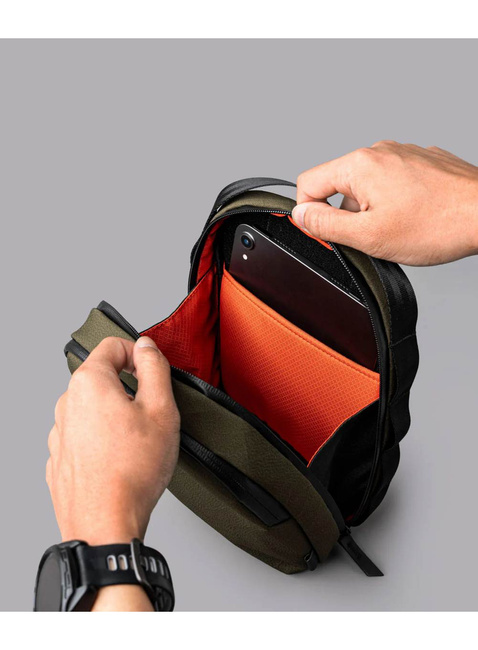 Torba crossbody Alpaka Metro Sling Max Axogrid - army green