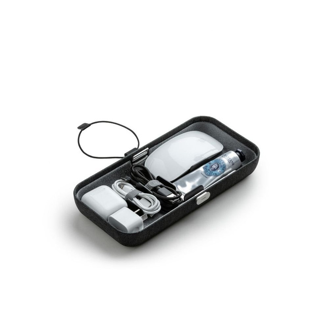 Przenośny organizer biurowy z funkcją ładowania bezprzewodowego Orbitkey Nest - ash