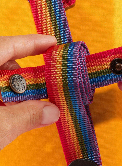 Plecak Fjallraven Kanken Mini Rainbow - pink / rainbow pattern