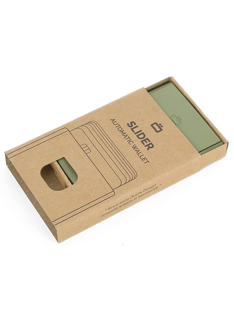 Etui aluminiowe na karty Ogon Design Slider - camo