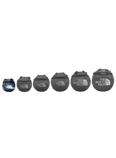 Torba / plecak The North Face Base Camp Duffel XS - summit navy tnf lightening print / tnf black