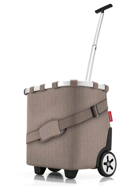 Wózek torba na zakupy Reisenthel Carrycruiser - herringbone mokka