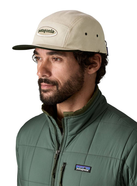 Czapka z daszkiem Patagonia Graphic Maclure Hat - oval logo / pumice