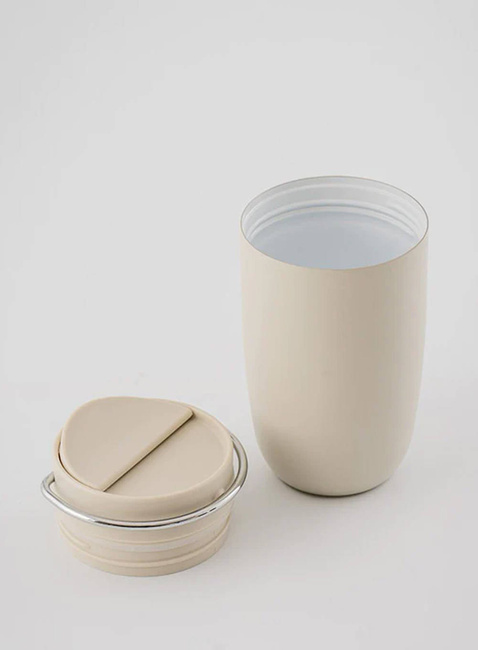 Kubek termiczny z uchwytem EQUA Cup 300 ml - grey