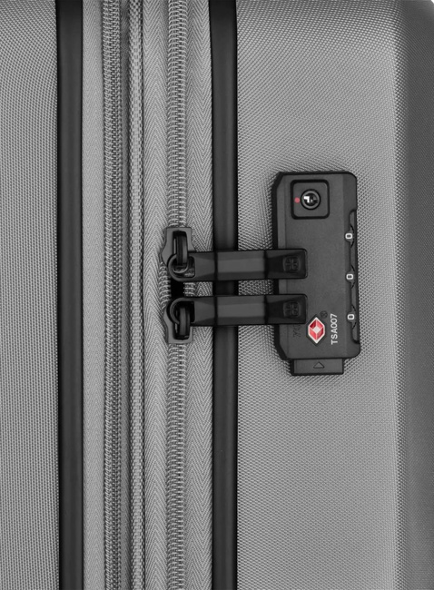 Walizka kabinowa poszerzana Wenger Motion Carry-On - ash grey