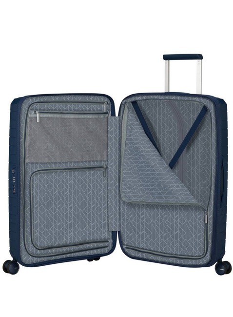 Walizka średnia American Tourister FastForward - navy blue