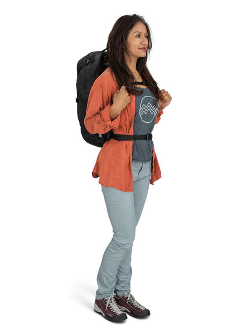 Plecak turystyczny Osprey Tropos 32 - sawdust tan raisin red