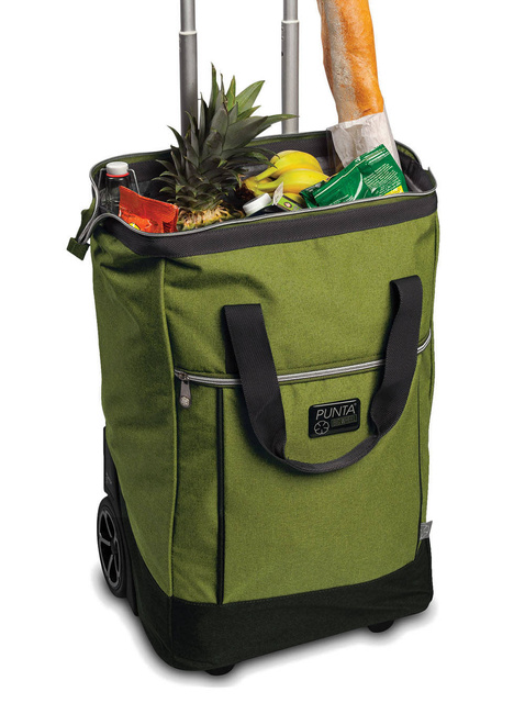 Wózek na zakupy piknik Punta Big Wheel 40 l - ocean teal
