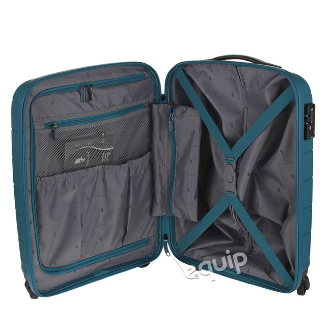 Walizka średnia Puccini Madagascar - morski