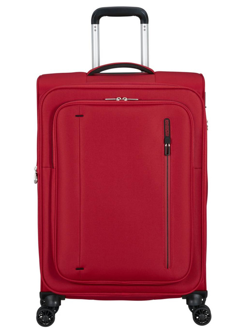 Walizka średnia American Tourister Cloudrider Exp M - astral red