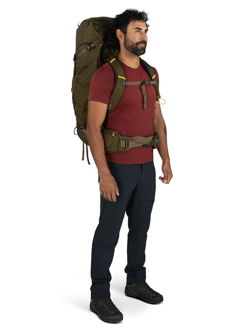 Męski trekkingowy plecak Osprey Kestrel 58 L/XL - moss green