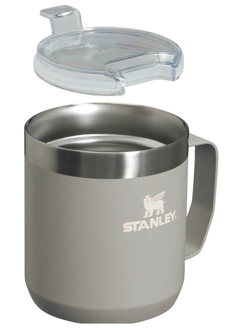 Kubek turystyczny z pokrywką Stanley Classic Legendary Camp Mug 0,35 l - ash 2.0
