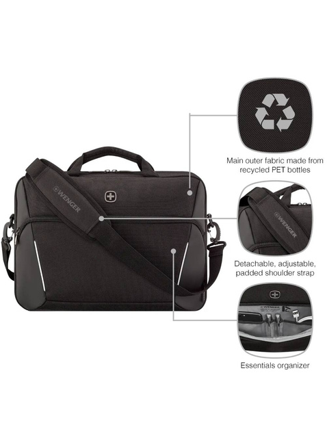 Torba na laptopa Wenger XE Compact Brief 16 - black