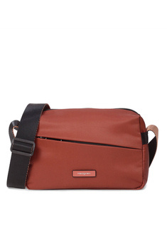 Torebka na ramię Neutron S Crossover Hedgren - cherry mahogany