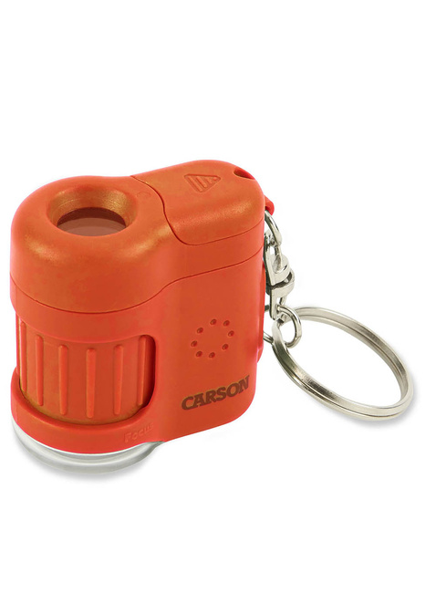 Mikroskop kieszonkowy Carson MikroMini 20x Pocket Mcroscope - lava orange