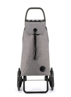 Wózek na zakupy składany na schody Rolser I-Max TWEED - grey