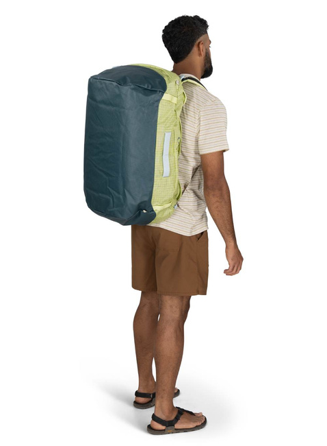 Torba plecak Osprey Transporter Duffel 65 - glow dew / torrent blue