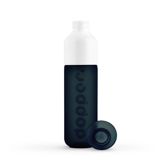 Wielorazowa butelka podróżna Dopper Original 450 ml - dark spring