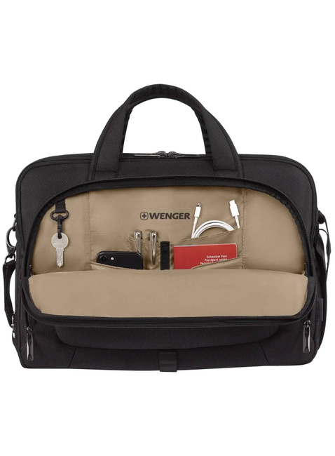 Torba na laptopa Wenger Meteor Brief 16-17 - black