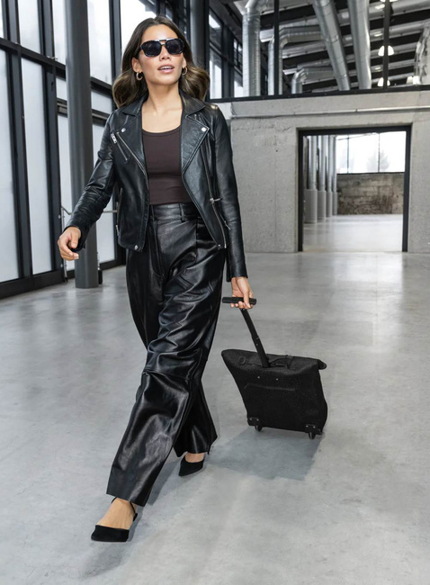 Wózek torba na zakupy Reisenthel Trolley M - mesh black