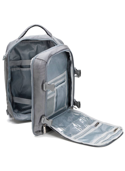 Plecak kabinowy Wittchen Free on Board 2w1 - szary