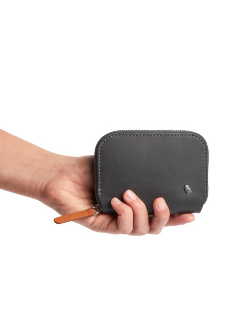 Portfel skórzany unisex Bellroy Folio Mini - charcoal / cobalt