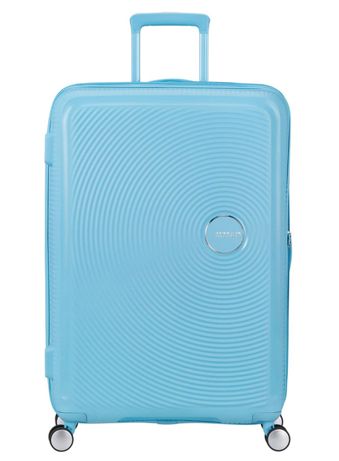 Walizka duża American Tourister SoundBox EXP - blueberry fizz