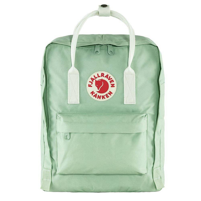 Plecak Fjallraven Kanken -  mint green/cool white + piórnik Vans