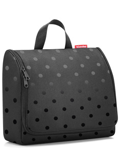 Kosmetyczka Reisenthel Toiletbag XL - glossy dots black