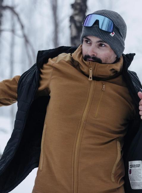 Czapka dzianinowa Fjallraven Tab Hat - grey