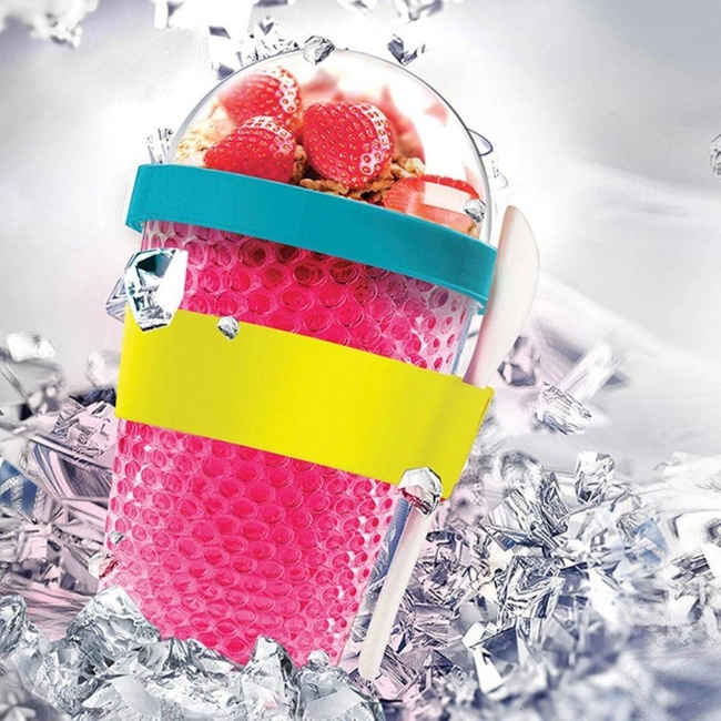 Lunchbox / pojemnik na przekąski CHILL YO 2 GO Asobu - pink