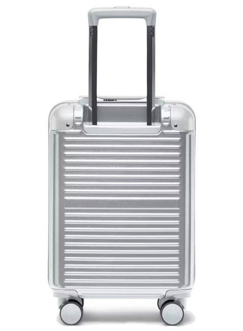 Walizka kabinowa Puccini Dallas - srebrny