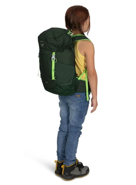 Plecak turystyczny dziecięcy Osprey Jet 18 - green canopy