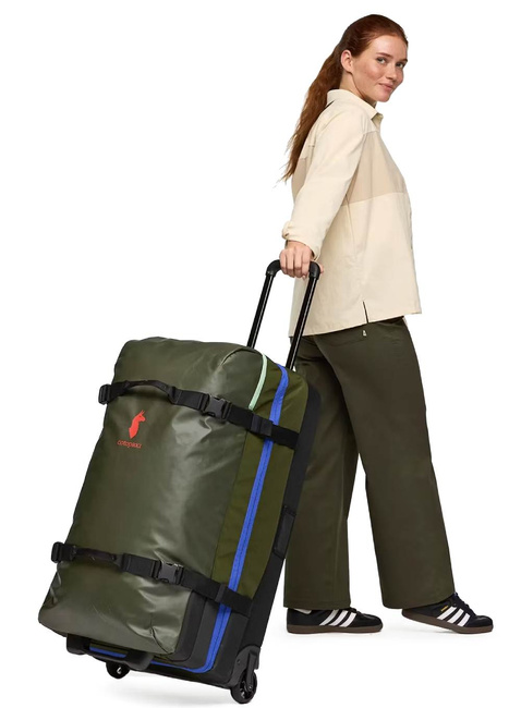 Duża torba podróżna na kółkach Cotopaxi Allpa Roller Bag 100 l - woods