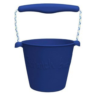Miękkie wiaderko dla dzieci Scrunch 1,5 l - royal blue