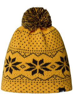 Czapka zimowa dziecięca The North Face Kids' Cabin Ski Tuke - summit gold jacquard