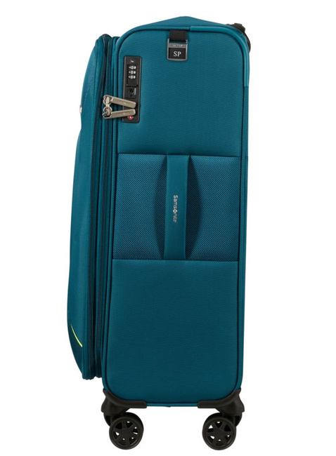 Walizka średnia poszerzana Samsonite Base Breeze - petrol blue