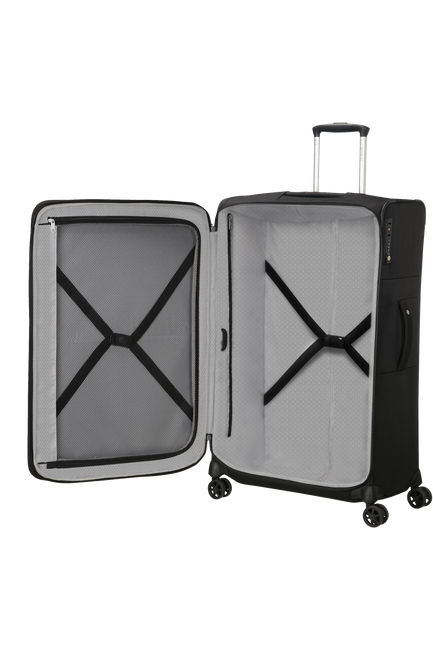 Walizka duża poszerzana Samsonite Duopack L - black