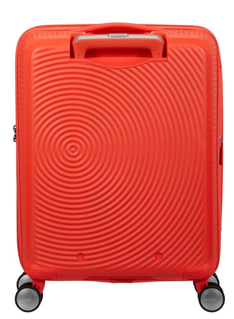 Walizka mała American Tourister Soundbox EXP - neon orange