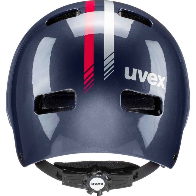 Kask rowerowy dziecięcy Kid 3 Uvex 51-55 cm - race midnight