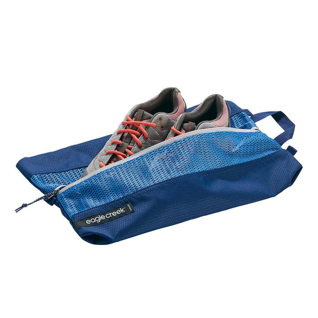 Pokrowiec na buty Eagle Creek Pack It Reveal Shoe Sac - aizome blue
